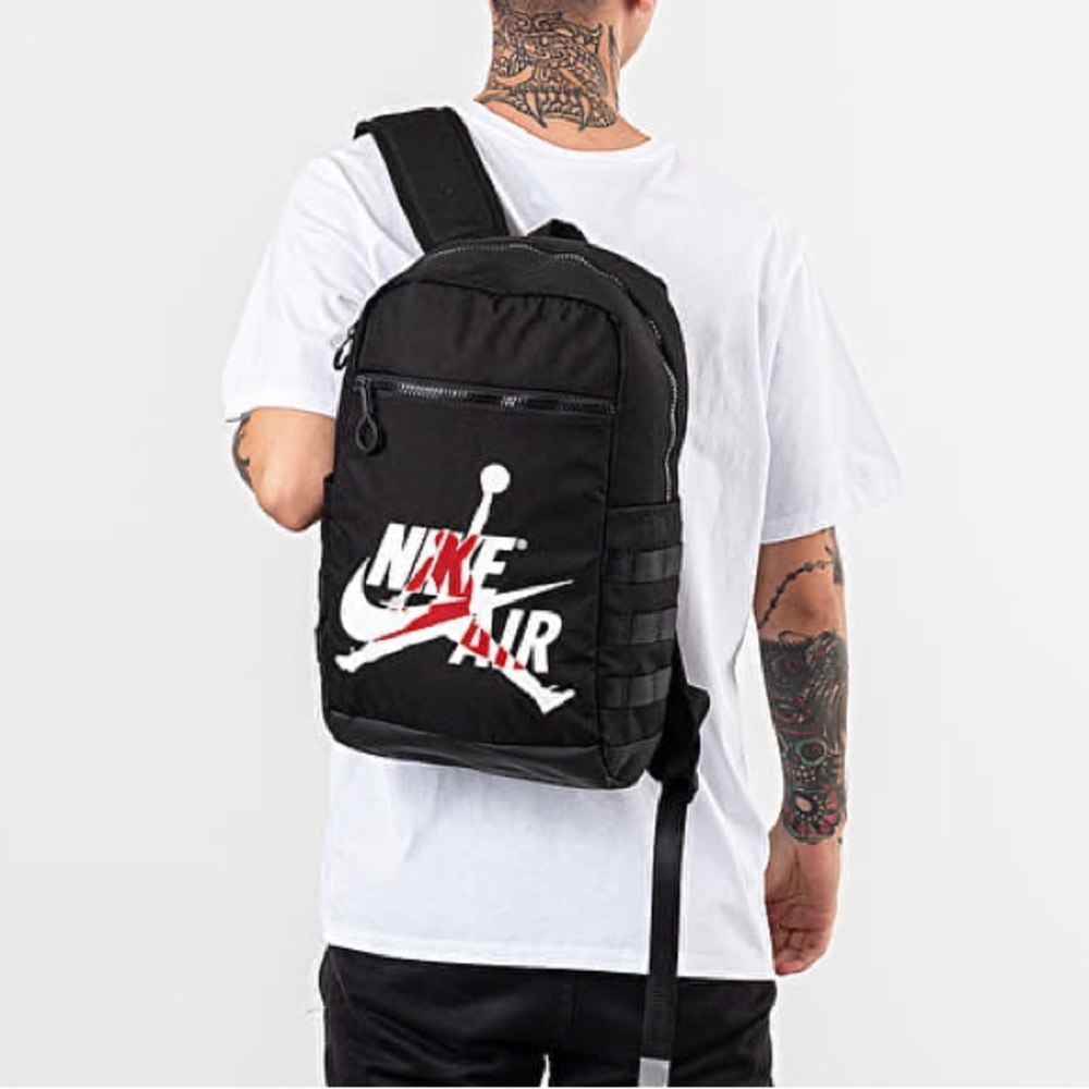 Nike air Jordan backpack black
